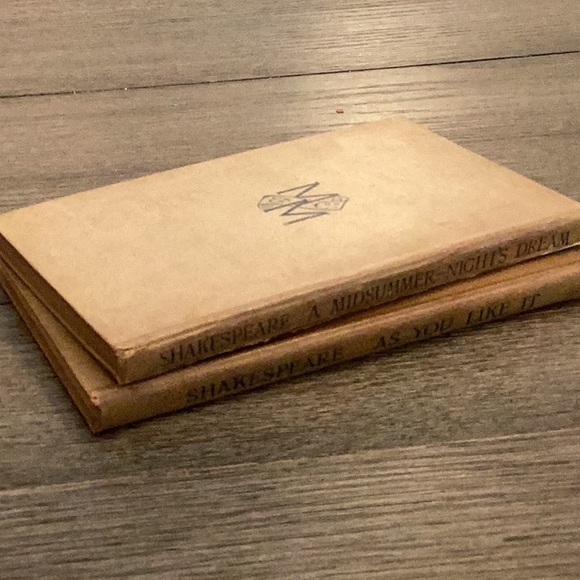 Antique books Shakespeare intro and notes by K Deighton Macmillan 1891 two books - Picture 15 of 15